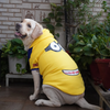 Pawgypets Stripe Hoodie Sweatshirt for Dogs and Cats (Minion Yellow) Both-Clothing & Accessories Pawgypets Dropship M