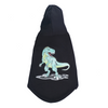 Petsnugs Dino Snug Hoodie for Dogs and Cats (Black) Both-Clothing & Accessories Petsnugs Dropship M