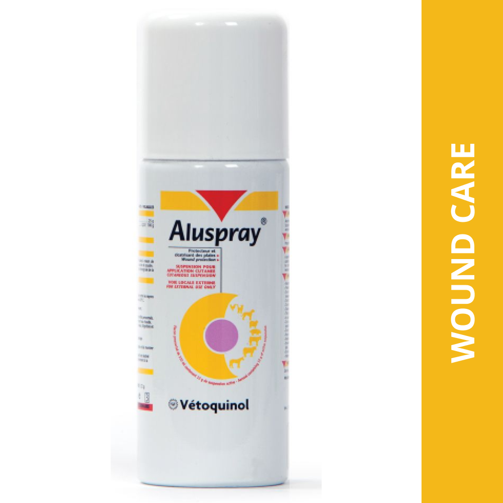 Vetoquinol Aluspray Awd Wound Care Spray for Dogs and Cats (75ml)