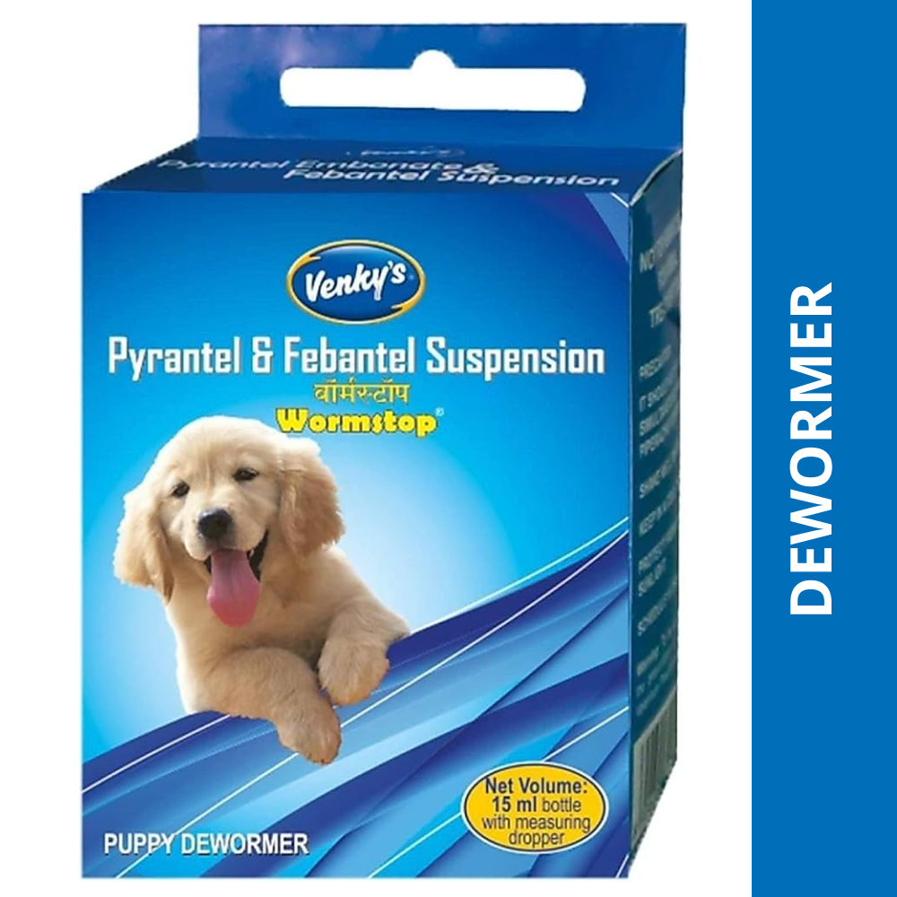 Buy Venkys Wormstop Puppy Dewormer 15ML Online in India Supertails