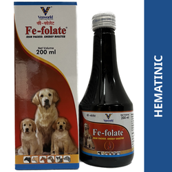 Venkys Fe Folate Syrup for Dogs and Cats