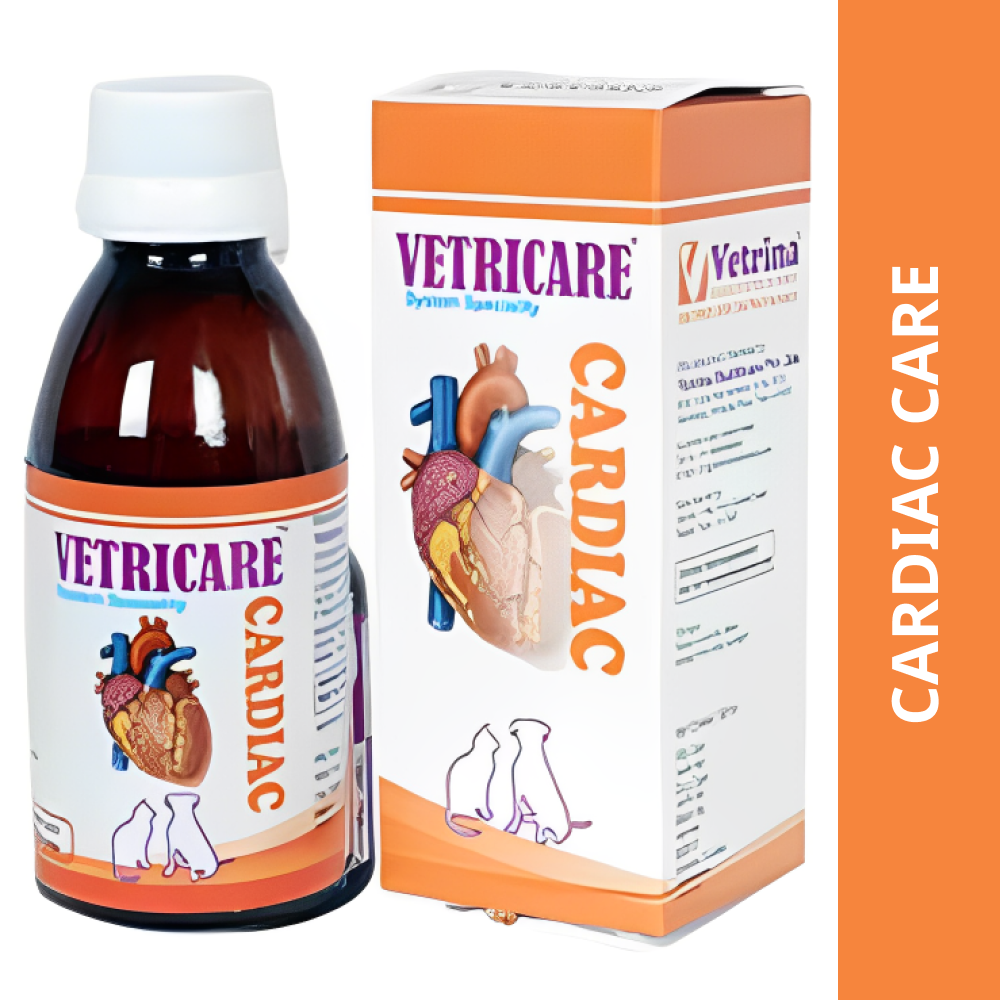 Vetricare Cardiac Syrup for Dogs and Cats (100ml) Supertails