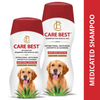 Skyec Carebest Antibacterial Antifungal Shampoo for Dogs & Cats Both-Pharmacy Skyec Pharmacy 100mL