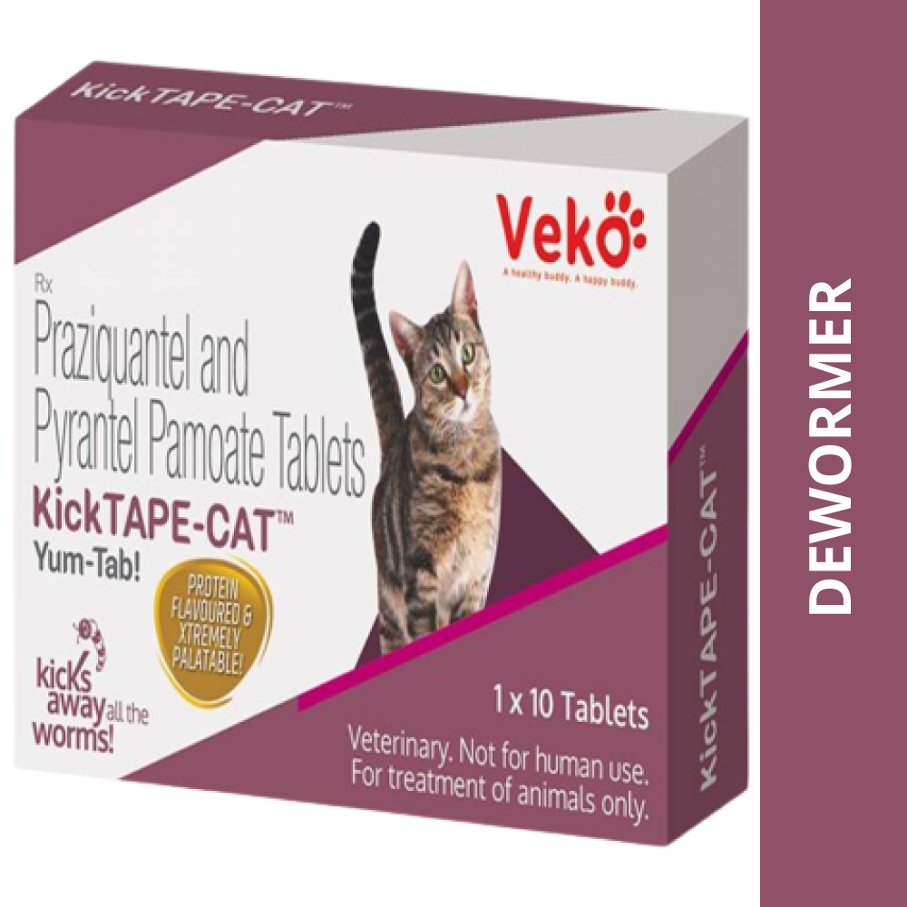 Veko Kick Tape Cat Tablet 10 tablets Supertails