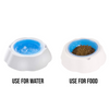 Talking Dog Club Water Fountain Bowl for Dogs (White/Blue) Dogs-Bowls & Feeders Talking Dog Club Dropship