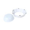 Talking Dog Club Water Fountain Bowl for Dogs (White/Blue) Dogs-Bowls & Feeders Talking Dog Club Dropship
