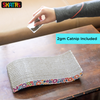 Skatrs The Satisfying Wave Cat Scratcher with 2g Premium Catnip Free (15x7.5x2.8in) Cats-Toys Skatrs