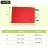 Skatrs Foldable Quilted Mat for Dogs and Cats (Red) Both-Bedding, Mats & Travel Supplies Skatrs