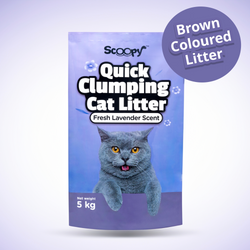 Scoopy Quick Clumping Lavender Scented Cat Litter