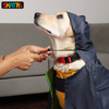 Skatrs Full Coverage Cape Style Raincoat for Dogs and Cats (Blue) Both-Clothing & Accessories Skatrs