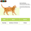 Skatrs Adjustable Collar with Bell for Cats & Kittens Lime Green and Black Combo Both-Collar, Leashes, harnesses Skatrs