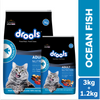 Drools Ocean Fish Adult Cat Dry Food (Limited Shelf Life) Cats- Dry food Drools