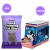 Purina Felix Salmon with Jelly Adult Complete and Balanced Cat Wet Food Cats-Wet Food Felix 12x85g+5kg Scoopy Litter