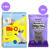 Me O Ocean Fish Kitten Cat Dry Food Cats- Dry food Me O 2.8kg+5kg Scoopy Litter