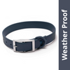 Furry & Co Weatherproof Collar for Dogs (Indigo Blue) Dogs-Collar, Leashes, harnesses Furry & Co S:7-12in Neck