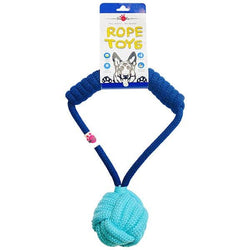 Pawsindia Tug of War Rope Toy for Dogs (Blue)