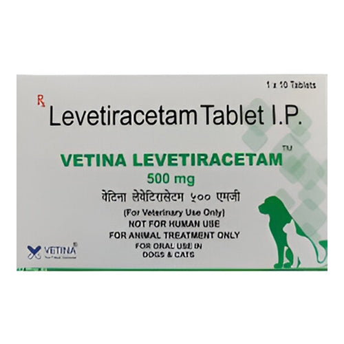 Vetina Levetiracetam 500Mg Tablets For Dogs And Cats View Uses, Side