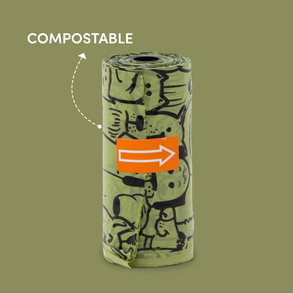 Barkbutler x Fofos Poop Bag Refills for Dogs and Cats Both-Health & Wellness Barkbutler
