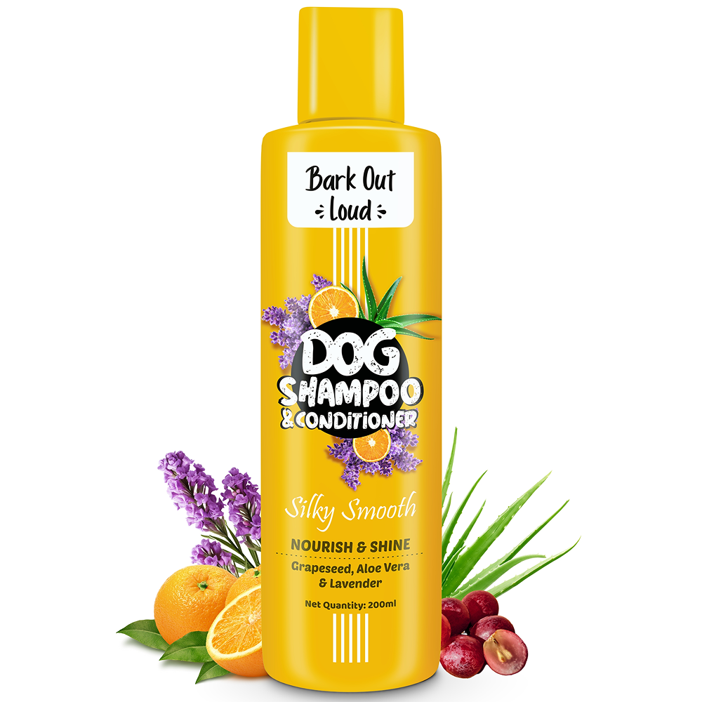 Bark Out Loud Silky Smooth Shampoo Conditioner for Dogs Supertails