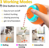 Goofy Tails Smart Interactive Ball Toy for Cats (Orange) Cats-Toys Goofy Tails