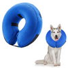 QPets Inflatable E Collar for Dogs and Cats (Blue) Both-Collar, Leashes, harnesses Q pets
