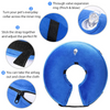 QPets Inflatable E Collar for Dogs and Cats (Blue) Both-Collar, Leashes, harnesses Q pets
