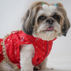 Pawgypets Net Lehenga for Dogs (Red) Dogs-Clothing & Accessories Pawgypets Dropship M