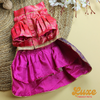 Pawgypets Luxe Brocade Colour Block Lehenga Dogs and Cats Both-Clothing & Accessories Pawgypets Luxe Dropship