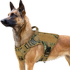 Pet Vogue Adjustable Military Vest Heavy Duty Harness with Handle for Dogs (Army) Dogs-Collar, Leashes, harnesses Pet Vogue M