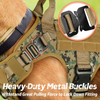 Pet Vogue Adjustable Military Vest Heavy Duty Harness with Handle for Dogs (Army) Dogs-Collar, Leashes, harnesses Pet Vogue
