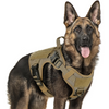 Pet Vogue Adjustable Military Vest Heavy Duty Harness with Handle for Dogs (Tan) Dogs-Collar, Leashes, harnesses Pet Vogue M