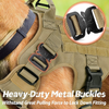 Pet Vogue Adjustable Military Vest Heavy Duty Harness with Handle for Dogs (Tan) Dogs-Collar, Leashes, harnesses Pet Vogue