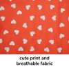 Skatrs All Hearts Printed Dress for Dogs and Cats (Red) Both-Clothing & Accessories Skatrs