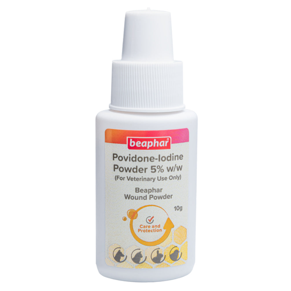 Beaphar Povidone Iodine Dog and Cat Wound Powder Supertails