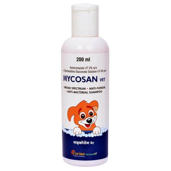 Corsie Mycosan Vet Shampoo (Antifungal Antibacterial) for Dogs and Cats