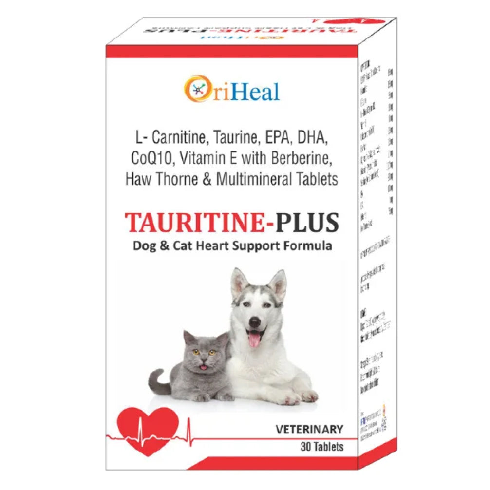 l-carnitine and taurine for dogs dosage Rooted Owl Dog Cardio Support Capsules Supplement, Heart Care with L-Taurine & L-Carnitine, 60 CT Dog Heart Supplements Compared