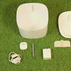 Skatrs Water Fountain with Adapter for Dogs and Cats (White) Rewards Both-Bowls & Feeders Skatrs