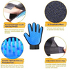 Chullbull Grooming Bath Gloves for Dogs (Blue/Black) Both-Grooming Supplies Chullbull Dropship