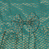 Skatrs Brocade Gold Printed Dress for Dogs and Cats (Teal) Both-Clothing & Accessories Skatrs