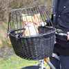 Trixie Front Bicycle Basket for Dogs and Cats (Black) Both-Bedding, Mats & Travel Supplies Trixie
