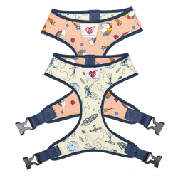 Pet And Parents Galaxy Wonderland Reversible Harness for Dogs