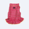 Pawgypets Formal Check Ruffle Dress for Dogs and Cats (Pink) Both-Clothing & Accessories Pawgypets Dropship