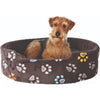 Trixie Jimmy Donut Bed Taupe for Dogs Dogs-Bedding, Mats & Travel Supplies Trixie