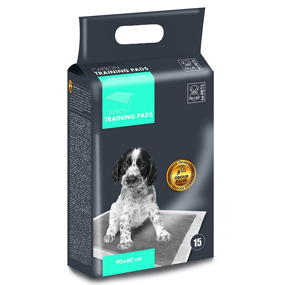 M-Pets Carbon Training Dog Pads - 15 pcs