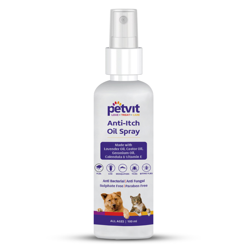 Buy Petvit Anti Itch Oil Spray for Cats Dogs Online Supertails