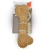 Barkbutler x Fofos Woodplay Brush Bone Toy for Dogs | For Chewers (Brown) Dogs-Toys Barkbutler 17x7cm