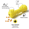 Goofy Tails Dumbbell Treat Dispensing Interactive Toys for Dogs | For Medium Chewers (Yellow) Dogs-Toys Goofy Tails