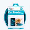 Outward Hound Fun/Slow Feeder for Dogs (Teal) Dogs-Bowls & Feeders Outward Hound