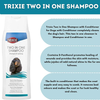 Trixie 2 in 1 Shampoo for Dogs Dogs-Grooming Supplies Trixie