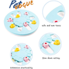 Pet Vogue Slow Feeder Puzzle Toy with Dispenser for Dogs and Cats (Blue) Both-Bowls & Feeders Pet Vogue
